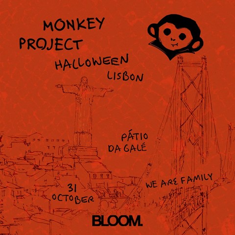 BLOOM PRESENTS MONKEY PROJECT – LISBON – HALLOWEEN 2026