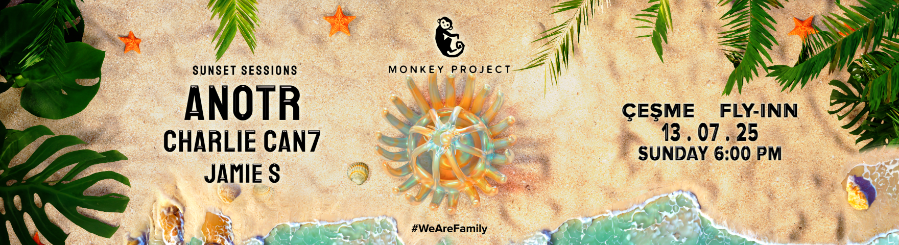 MONKEY PROJECT SUNSET SESSIONS CESME